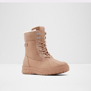 Waterproof Powder Winter Boots color: Bone